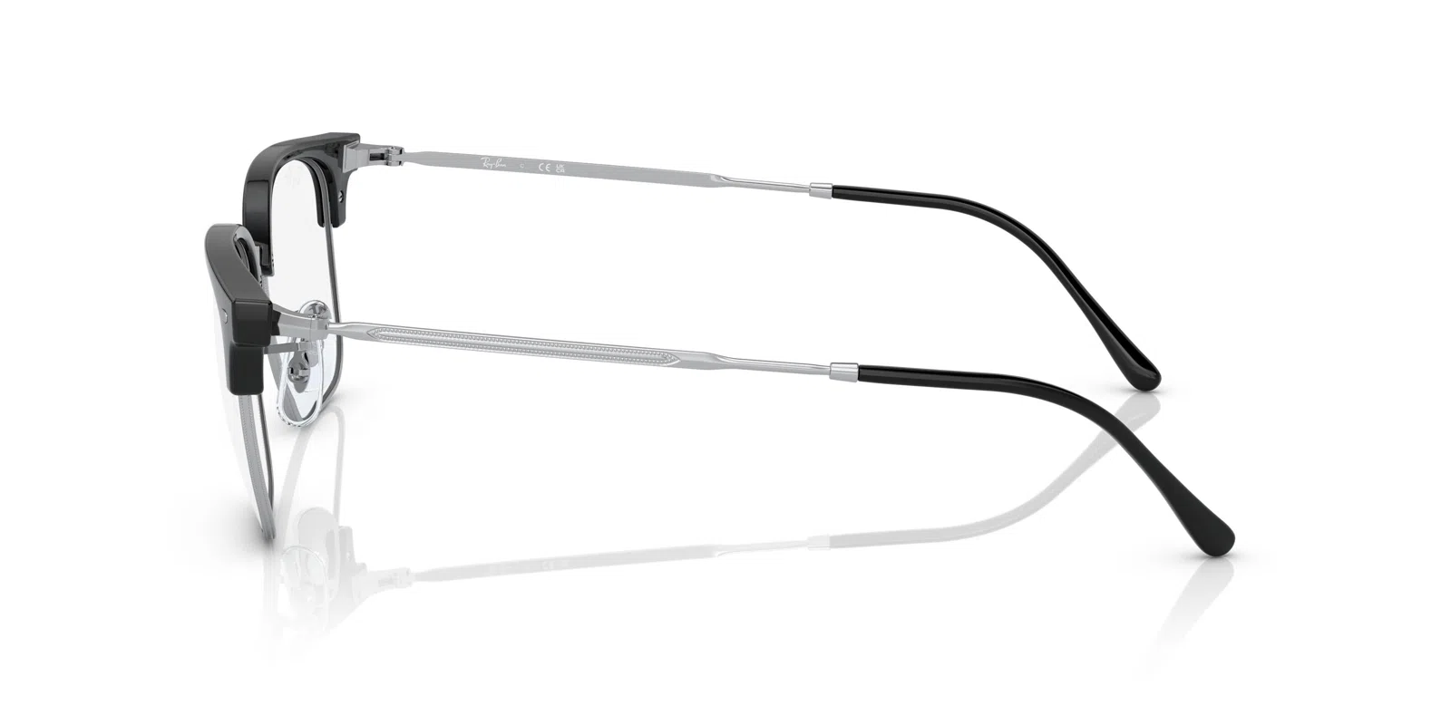 Ray-Ban New Clubmaster 7216 Eyeglasses - Blue On Gunmetal - view 70